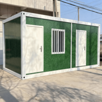 Maison préfabriquée personnalisée XH pour bureau et dortoir temporaire – Design moderne avec toilettes et salles d'activités