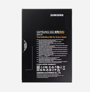 Baru untuk 870 EVO 250GB/500GB/1TB/2TB 2.5 inci SATA III Internal SSD untuk Laptop dengan Kecepatan Baca/Tulis 501-600MB/s Garansi 1 Tahun - Product Image 2