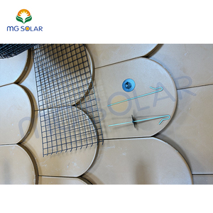 Năng lượng mặt trời <span class=keywords><strong>PV</strong></span> tấm lưới bảo vệ Kit năng lượng mặt trời Kệ hệ thống PVC-bọc thép chống chim Net hệ thống - Product Image 4