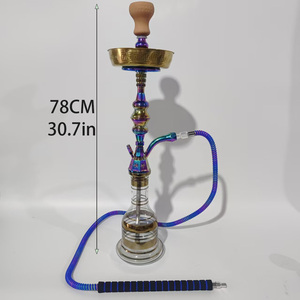 تخصيص طراز الشرق الأوسط إكسسوارات الشيشة الكبيرة مربع المحمولة هوكا الشيشة مصنع الجملة - Product Image 2