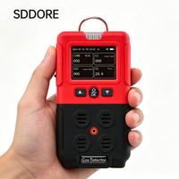 Détecteur de gaz portable 4 en 1 pour dioxyde d'azote (NO2), monoxyde de carbone (CO), dioxyde de soufre (SO2) et oxygène (O2) pour salle de générateur