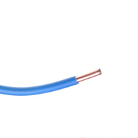 Cable eléctrico de un solo núcleo, PVC, azul, 1mm, 1,5mm, 2,5mm, 4mm, 6mm, 10mm, precio