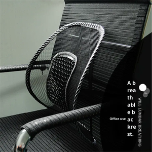 <span class=keywords><strong>Coussin</strong></span> de siège de soutien lombaire en maille avec maille respirante <span class=keywords><strong>pour</strong></span> chaises de bureau de <span class=keywords><strong>voiture</strong></span> - Product Image 3
