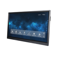 Nouvel écran tactile interactif infrarouge 4K 75 pouces, moniteur d'affichage OPS Android 65/86/98/105/110 pouces IFPD avec USB DVI Série