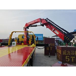 Camión Grúa de Rescate Foton National VI Hongchang Tianma de 6.3 Toneladas con Pluma Plegable y Elevación Hidráulica - Product Image 4