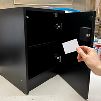 Vente en gros de table de chevet moderne en bois intelligente avec compartiment caché, tiroir secret et serrure à carte