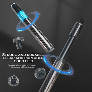 YEUEK <b>Pool</b> Cue Extender, Billiards Stick Extension with 3 Bumpers, Carbon Fiber Telescopic <b>Pool</b> Stick, Adjustable <b>Accessories</b> - Product Image 4