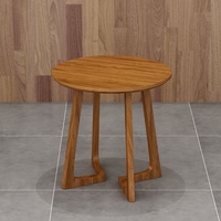 Tables et chaises de restaurant en bois massif, style rétro, design moderne, personnalisables, avec cadres métalliques pour hôtels, salons de thé, et magasins de thé au lait