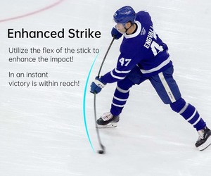 Nouveau bâton <span class=keywords><strong>de</strong></span> hockey sur glace en fibre <span class=keywords><strong>de</strong></span> carbone léger 375g Composite <span class=keywords><strong>blanc</strong></span> avec poignée pour le hockey sur gazon - Product Image 4