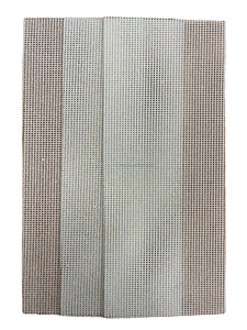 แผ่นตาข่ายขัดกระดาษทรายไวท์คอรันดัม WA ขนาด 115x280 มม. สำหรับขัดเซรามิก ผนังห้องน้ำ พื้น - Product Image 2