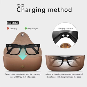 Lunettes Intelligentes IA OEM MT5 Ultra Meta avec Traduction IA, Commande Vocale, Caméra 1080P, Étanchéité IP67, Étui de Charge Magnétique - Product Image 5