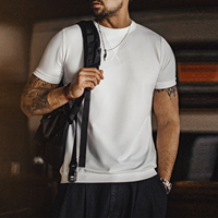 T-shirt Homme Maden pour Entraînement Sportif – Séchage Rapide, Effet Rafraîchissant, Coupe Athlétique, Anti-Transpiration, Respirant – Haut d'Été Tendance 2026