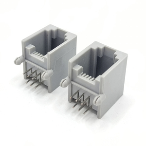 RJ11 nối 6p nữ PCB núi Modular cắm jack ổ cắm cho mạng điện thoại giao diện PCB-6P6C ổ cắm - Product Image 1