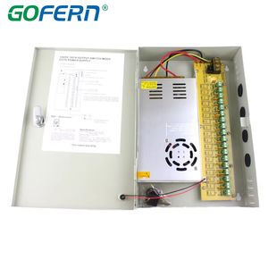 Gofern AC/DC صندوق توزيع إمدادات الطاقة 30A 18CH 12V مفتاح إمداد طاقة متعدد الإخراج - Product Image 1