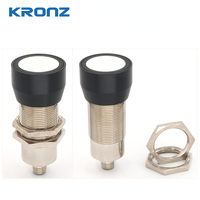Sensor Jarak Ultrasonik KRONZ M30 Output Analog 0-10V Jangkauan Deteksi 200-4000mm IP67 Pengukuran Industri