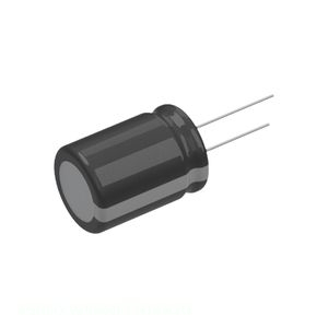 ตัวเก็บประจุแบบรูผ่าน56 uF 20% 450V ตัวเก็บประจุแบบมีรูสำหรับ450HXW56MEFR16X20 56 uF - Product Image 1