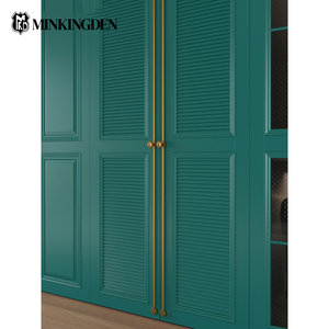Poignées de <span class=keywords><strong>porte</strong></span> de vitrine en verre style crème personnalisées, à trou percé, pour présentoirs de collection, meubles, armoires et placards, barre de tirage longue - Product Image 3