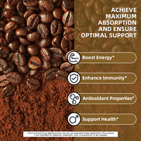 SAIYANG Fabricante de Café de Hongos de Marca Privada, Adaptógeno 7 en 1, Café Arábica, Café Instantáneo de Hongos en Polvo