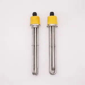 220v 9kw industrial electric coil stainless steel immersion oil water tubular heating elements