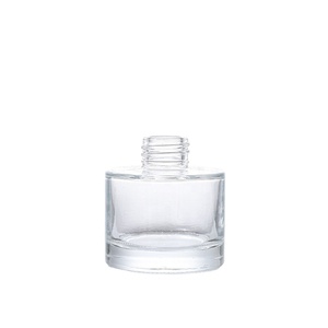 35ml 50ml 100ml 120ml 150ml 200ml Transparent Cylinder Square Screw Cap Air Fragrance Reed <b>Diffuser</b> Empty Glass <b>Bottle</b> Home - Product Image 6
