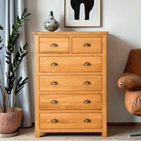Meuble de salon armoire en bois avec de nombreux tiroirs