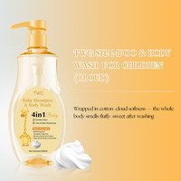 TWG RTS Vente Chaude 4-en-1 Shampoing et Gel Douche Bébé Rafraîchissant Nettoyage Doux Cheveux et Peau Hydratant