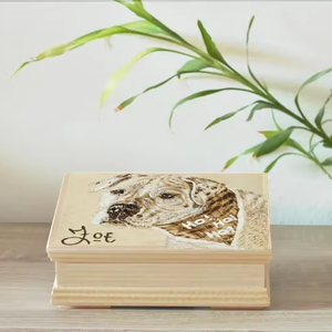 Cercueils et urnes pour animaux de compagnie en bois de qualité supérieure, style moderne, sur mesure, écologiques, personnalisés, ODM OEM - Product Image 1