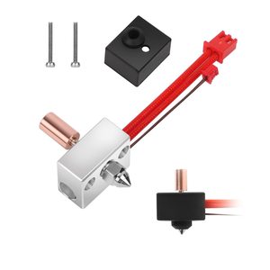 Kit de mise à niveau du bloc chauffant de l'extrudeuse Creality Sprite, bimétal cuivre-titane, buse en cuivre plaqué, haute température 300°C - Product Image 1