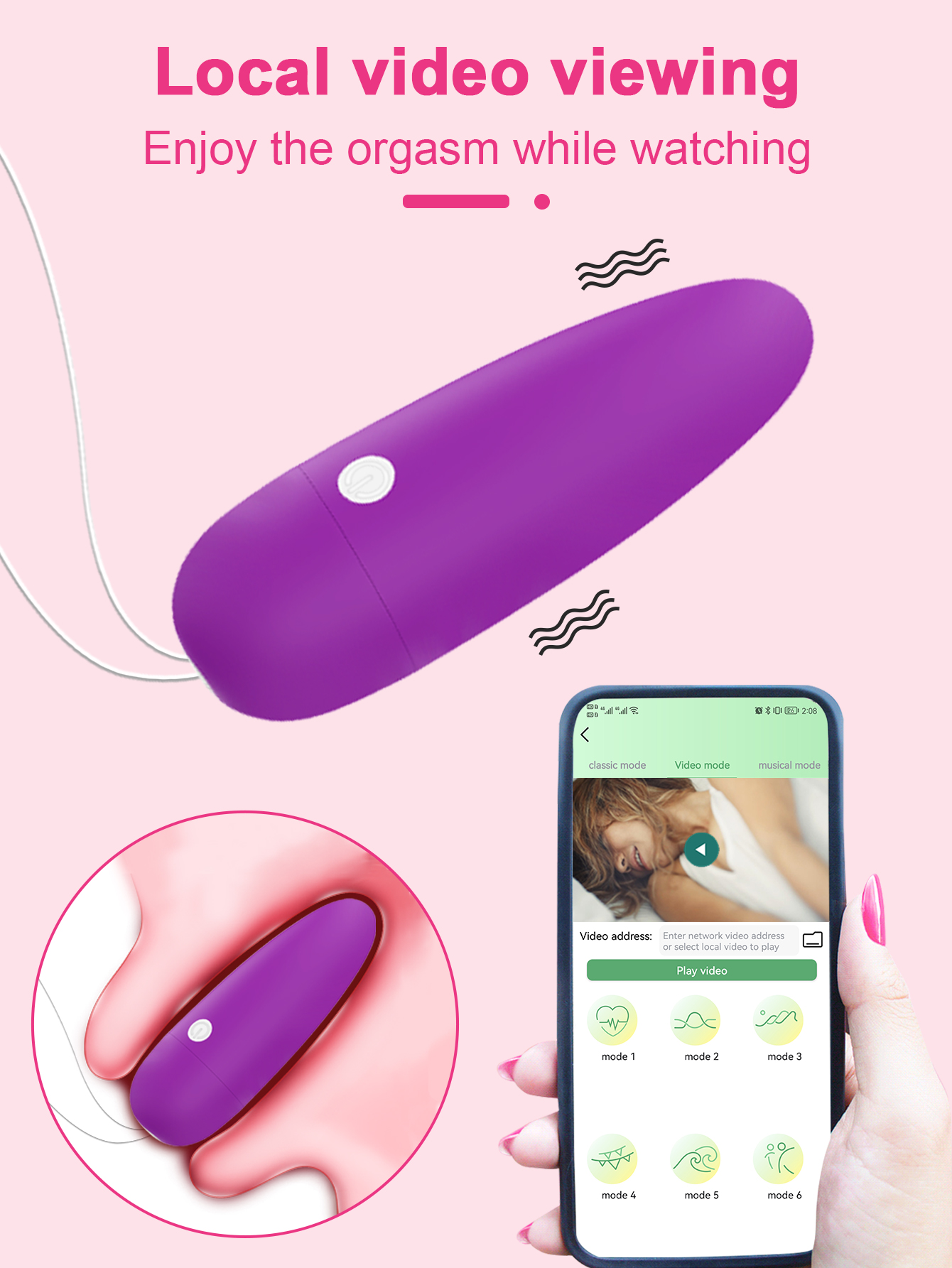 small wearable vibrator Lovehoney Excite 10 Function Rabbit Love Ring and Bullet Set