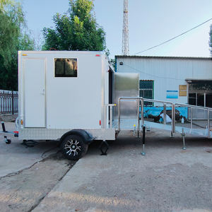 Rimorchio Bagno Mobile Portatile Accessibile per Sedie a Rotelle - Struttura Sanitaria Inclusiva per Disabili - Product Image 1