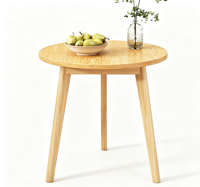 Table basse ronde design moderne pour salon, table à thé, table d'appoint, mobilier de maison
