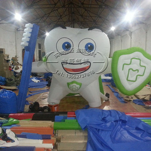 Blue <b>Inflatable</b> Whale Model 12 Ft Plus Cartoon Design Double Stitched Advertising <b>Inflatables</b> - Product Image 3