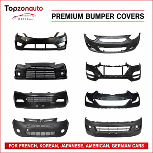Topzonauto pour Kia Rio <span class=keywords><strong>2012</strong></span> - 2015, couvre-pare-chocs avant apprêté avec trous pour feux antibrouillard, OEM 865111W000, KI1000159 - Product Image 5