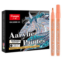 Stylo marqueur peinture acrylique macaron couleurs vente en gros