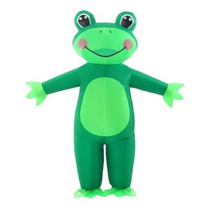 Costume gonflable amusant de grenouille pour adulte, idéal pour les fêtes d'anniversaire ou d'Halloween - Product Image 2