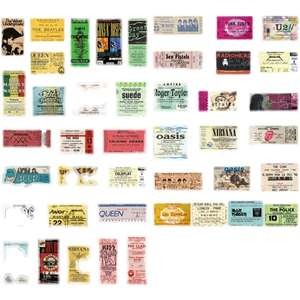 Pegatinas de Banda de Rock de 43 Piezas, Guns <span class=keywords><strong>N</strong></span>' <span class=keywords><strong>Roses</strong></span>, Queen, Adhesivos Retro de Estilo Europeo y Americano, Decoració<span class=keywords><strong>n</strong></span> Impermeable para Teléfono y Diario - Product Image 5