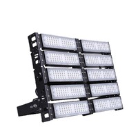 Projecteurs LED ultra-lumineux pour stades à mât haut, étanches AC, lumière du jour, module haute tension en aluminium, IP65, pour entrepôts