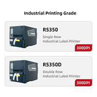 Printer Label termal industri 300DP untuk garmen, Label dapat dicuci, dan dapat dicetak pada pita, nilon, dan TPU.