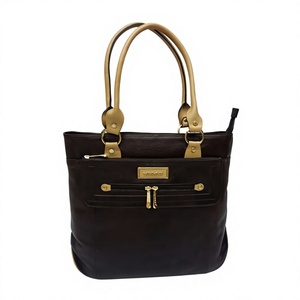 Bolso de Mano Rojo de Cuero Genuino, Suave, Duradero, Impermeable, Portátil, de Gran Capacidad, Ecológico, con Cierre de Cremallera y Correa Cruzada - Product Image 5