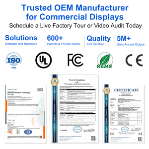 Wa2489T Display Pubblicitario Digitale LED da 24 Pollici RK3576S 3 TOPS con Telecamera da 8MP per Statistiche sui Lettori - Product Image 6