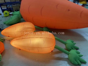 Paskalya festivali dekorasyon dekorasyon için şişme havuç şişme - Product Image 4
