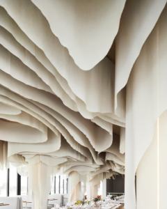 Excelentes Decoraciones de Tul de Fibra para Bodas y Grandes Eventos para Decoración de Techos en Restaurantes, Teatros y Salones - Product Image 3