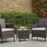 ガーデンチェア2人掛け籐テーブルと椅子セット籐ガーデンセット