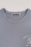 Camiseta de rendimiento para hombre, camisa gris desgastada de gran tamaño, con Logo personalizado de primera calidad, muestra gratis