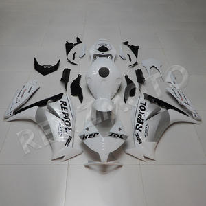 Carénages Blancs et Noirs pour CBR 1000 RR 12-16 - Kits de Carrosserie en Plastique ABS par Injection pour CBR 1000 RR 12-16 - Product Image 1