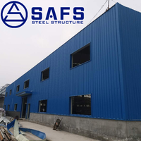 Kits de construction d'entrepôts en structure métallique, ateliers à ossature acier pour usines de fabrication et parcs logistiques