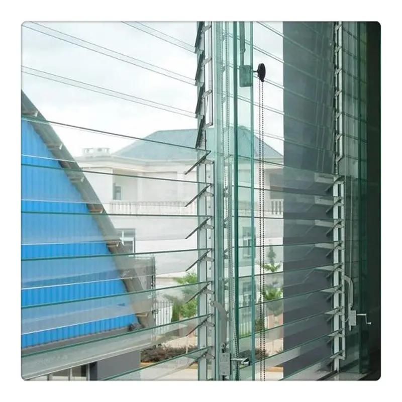4 mm 5 mm 6 mm Preis von getönten Lamellen-Jalousie-Glas für Fenster