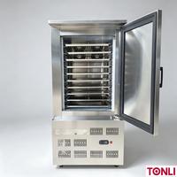 Congélateur à air pulsé commercial -45°C ° C -80 ℃   Congélateur à Choc Numérique en Acier Inoxydable 6/10 Plateaux à Dégivrage Automatique pour Boulangerie et Cuisine Centrale