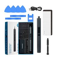 Mini tournevis de précision portable rechargeable pour le démontage et l'entretien à domicile, ensemble de tournevis électriques à couple magnétique