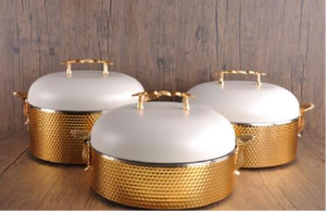 Nouvel arrivage : Ensemble de chauffe-plats de luxe isothermes <span class=keywords><strong>pour</strong></span> casseroles, 3.5L, 4.5L, 5.5L, idéal <span class=keywords><strong>pour</strong></span> la préparation de <span class=keywords><strong>repas</strong></span> et les ensembles de plats chauds - Product Image 2
